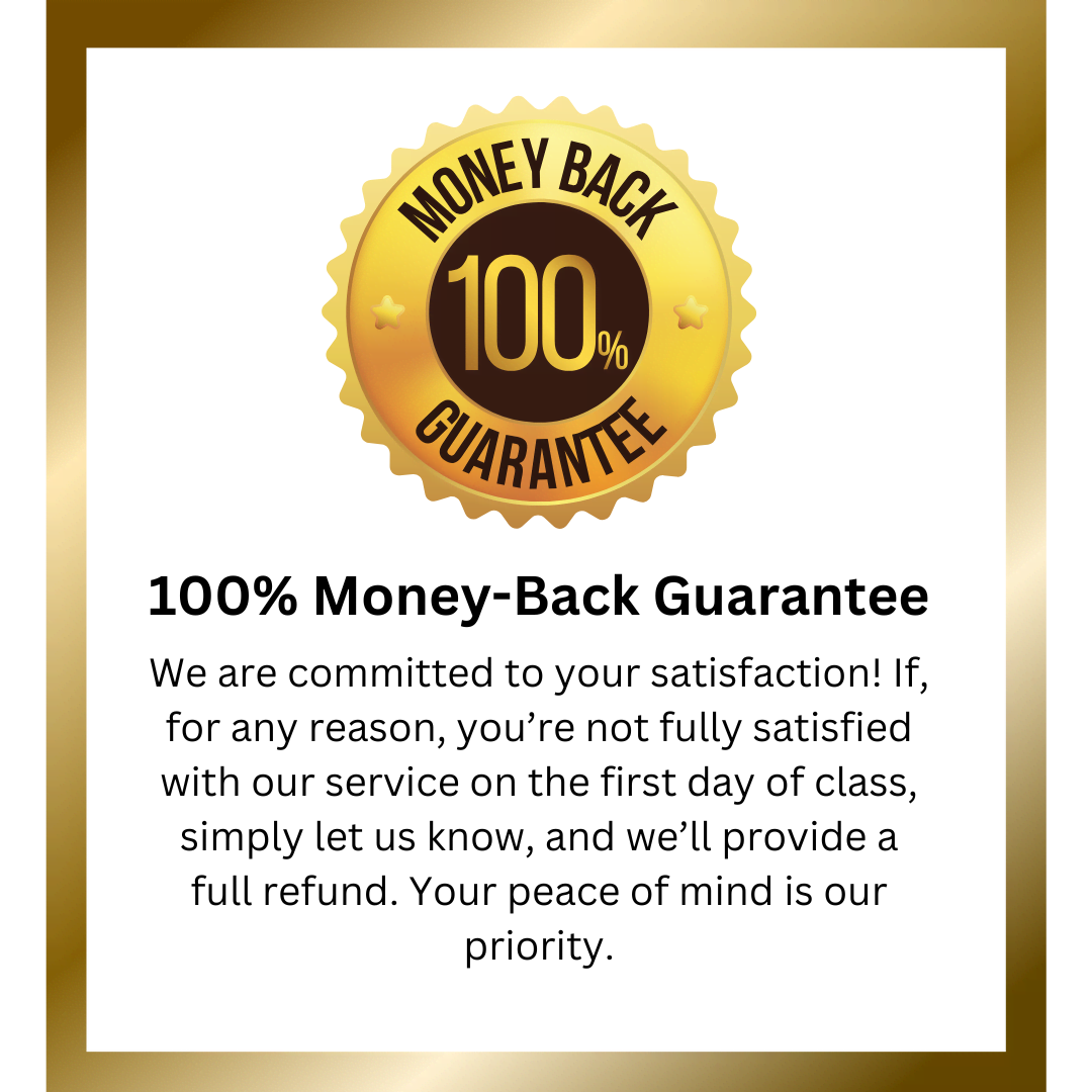 Money-Back Guarantee