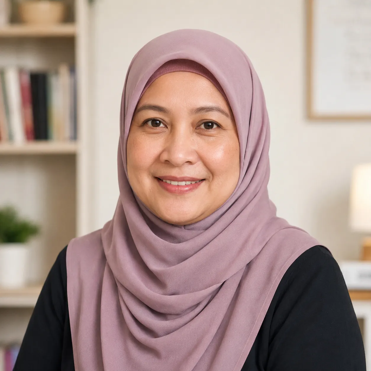 Gambar profil Rogayah binti Ahmad, pelajar Kelas Quran & Tajwid